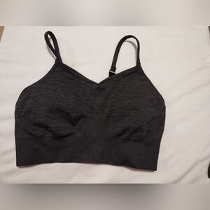 Women's Dark Gray Sports Bra